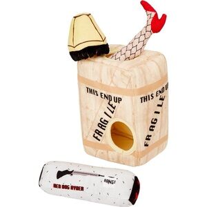 NWT A Christmas Story Leg Lamp Fragile Box Hide & Seek Puzzle Dog Toy Limited!